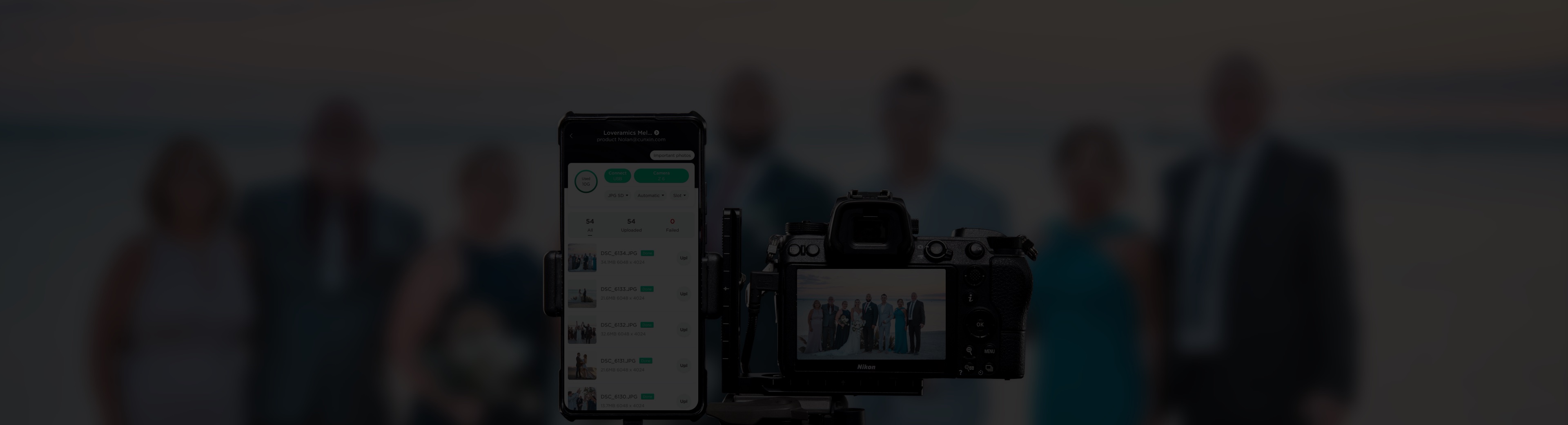 寸心摄影师的照片直播工具